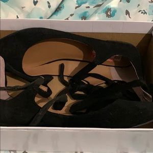 Steve Madden Lace up Ballet Flats